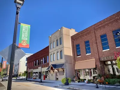Historic downtown Sevierville, TN