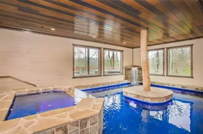 lazy river lodge indoor pool