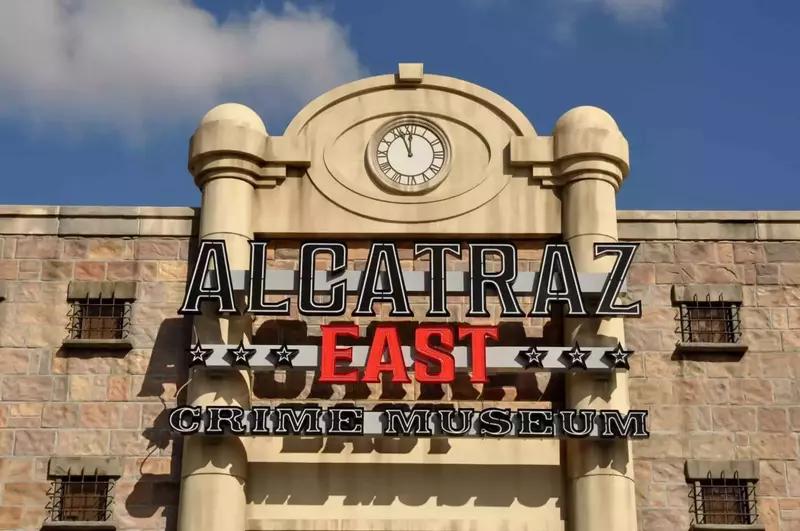 alcatraz east crime museum in pigeon forge