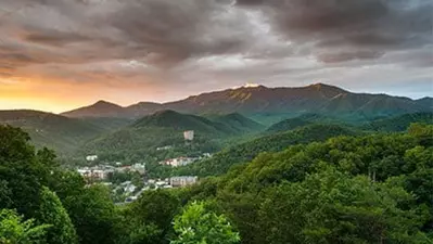 view from Gatlinburg overlook