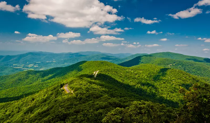 Smoky Mountain landscape