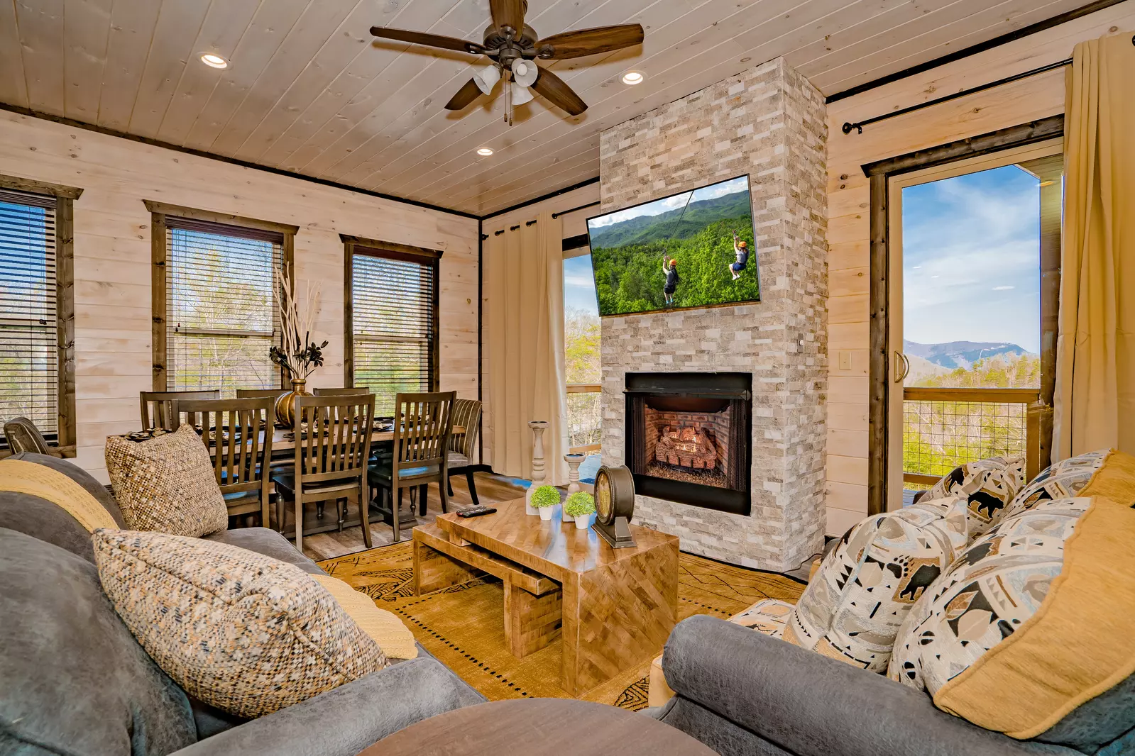 Blissful Retreat 5 Bedroom Sevierville Cabin Rental