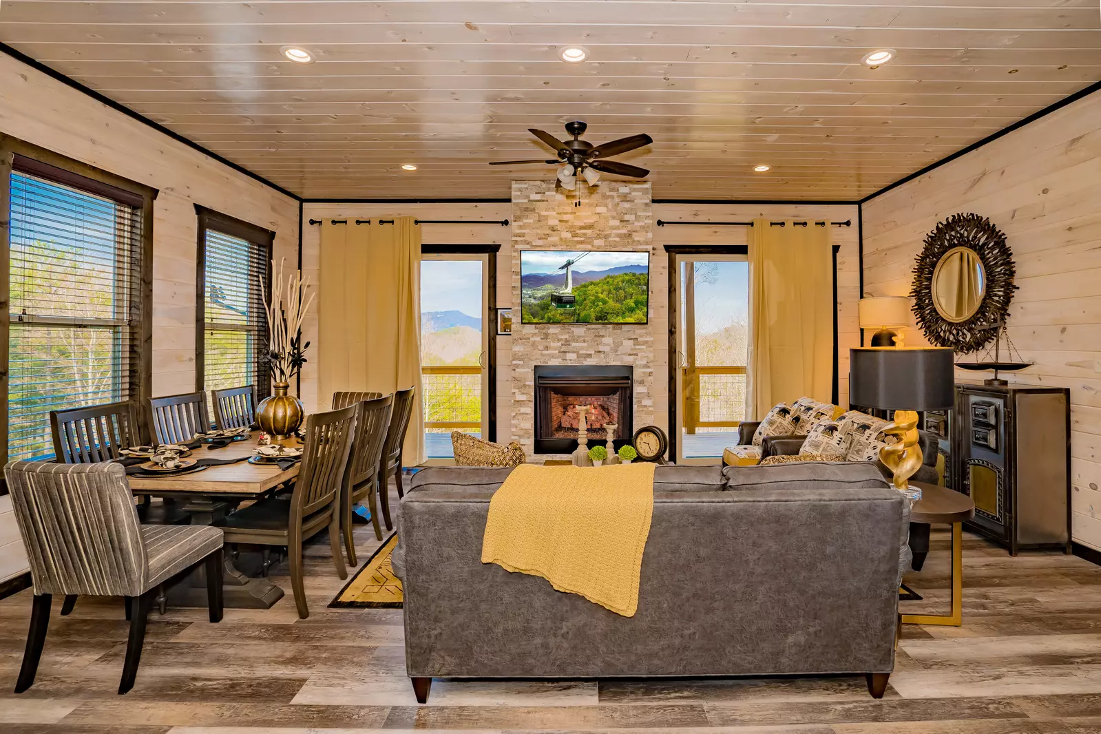 Blissful Retreat 5 Bedroom Sevierville Cabin Rental