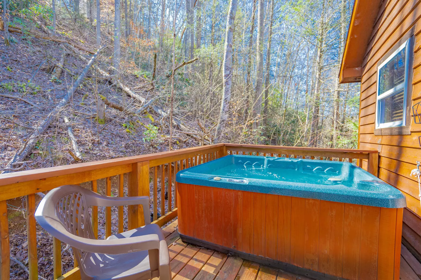 Lucky Bear 1 Bedroom Sevierville Cabin Rental