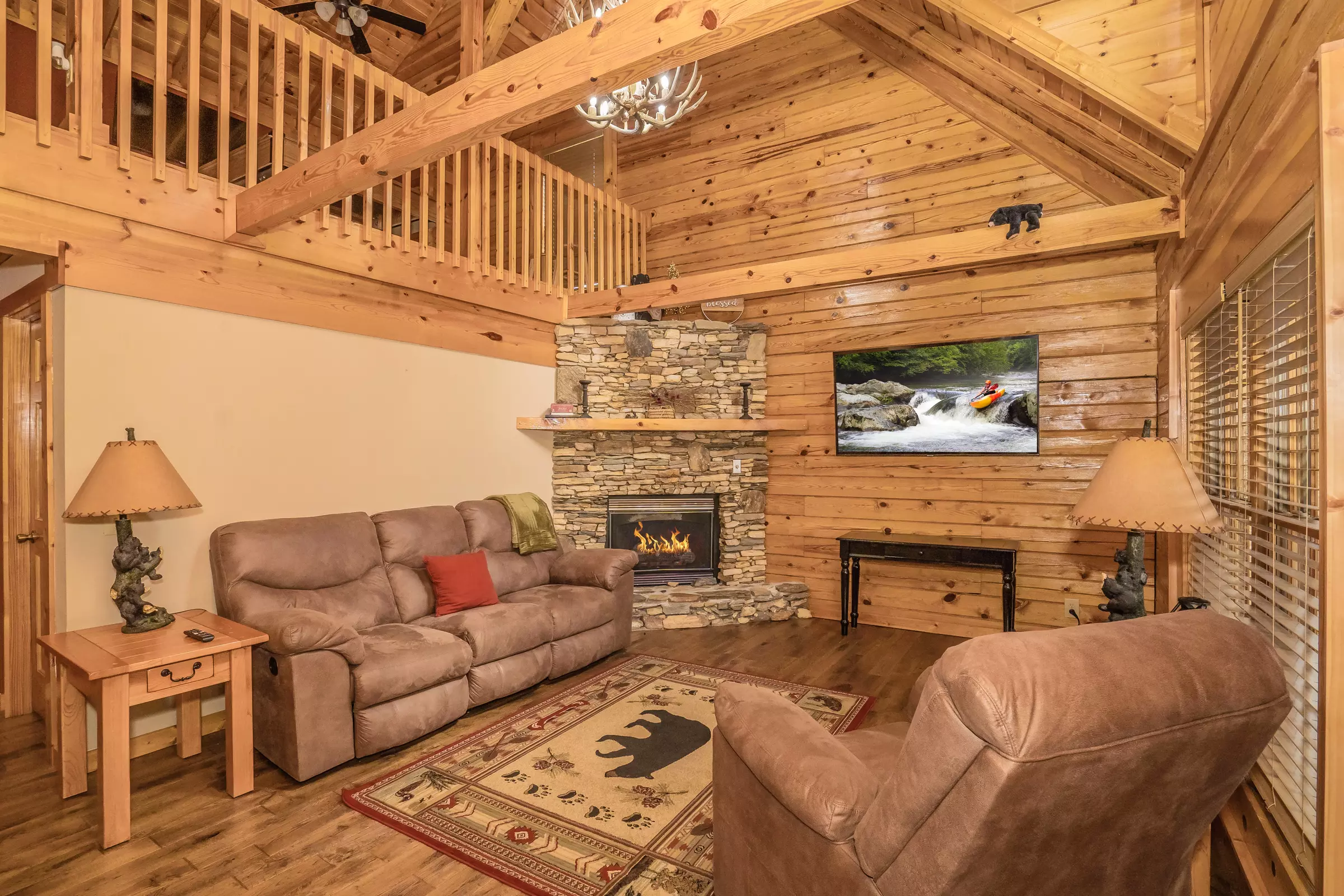 Sweet Serenity - 2 Bedroom Sevierville Cabin Rental