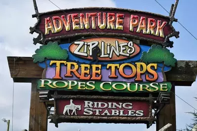 adventure park sign