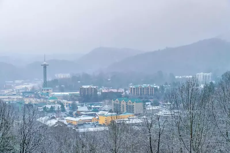 gatlinburg snow