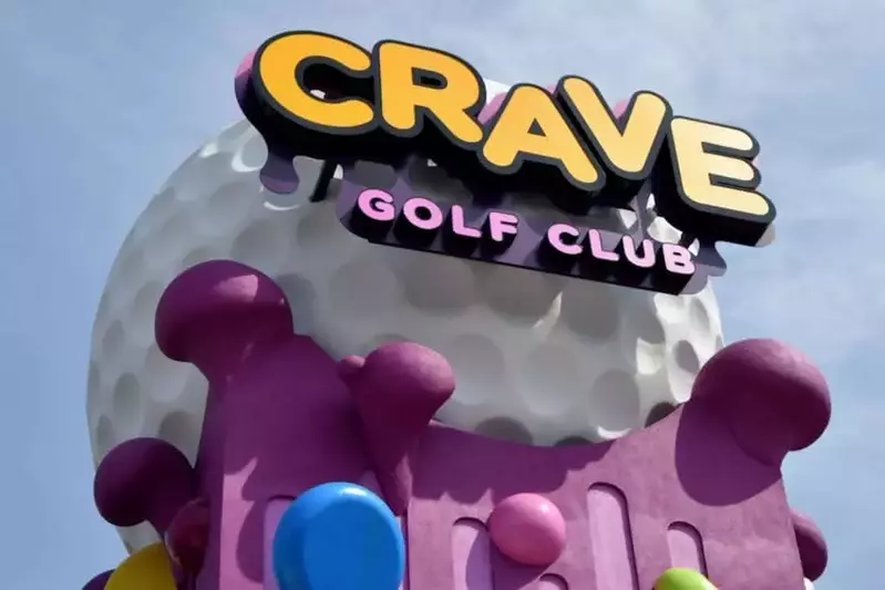 crave golf club in pigeon forge