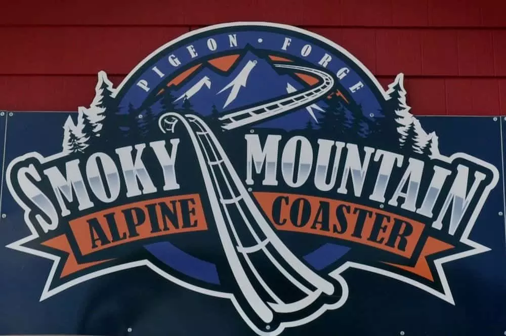 smoky mountain alpine coaster in Pigeon Forge