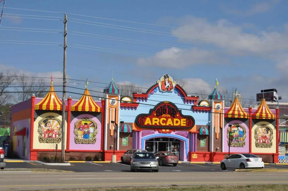 Big Top Arcade in Pigeon Forge