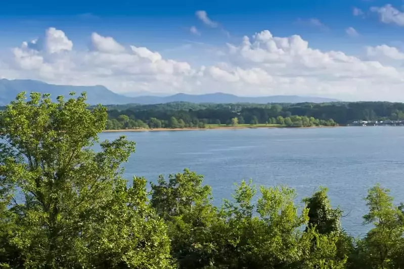 summer day at Douglas Lake TN