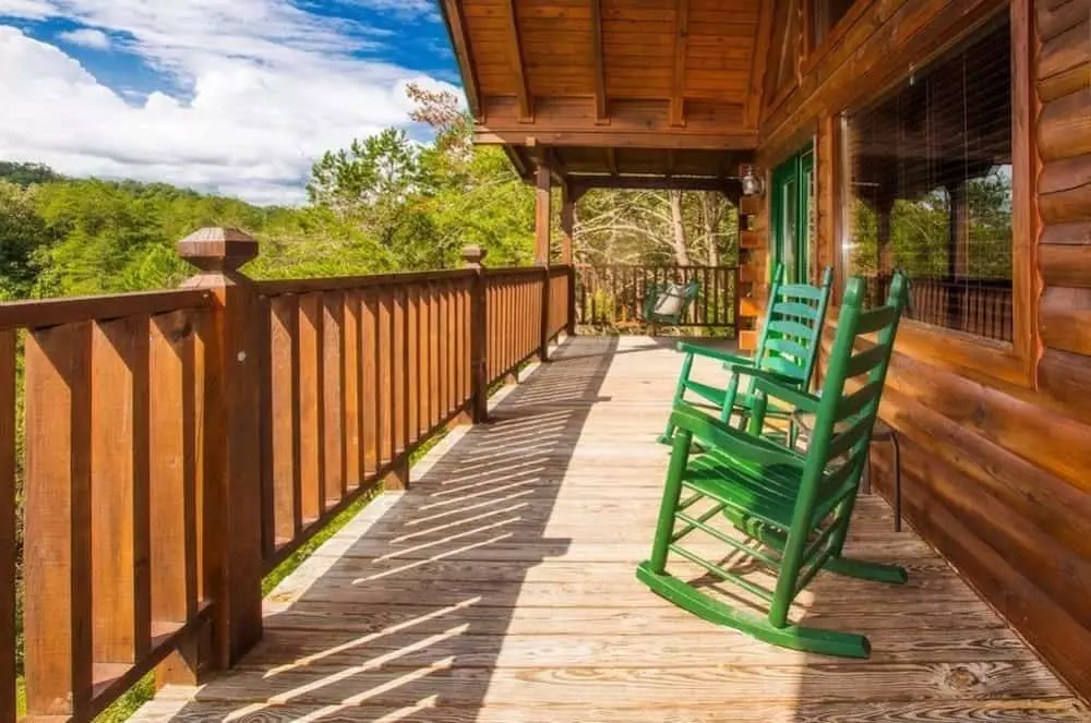 deck of a cabin