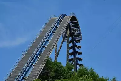 roller coaster at Dollywood