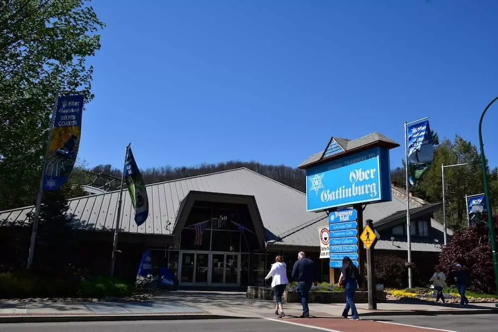 sign for Ober Gatlinburg