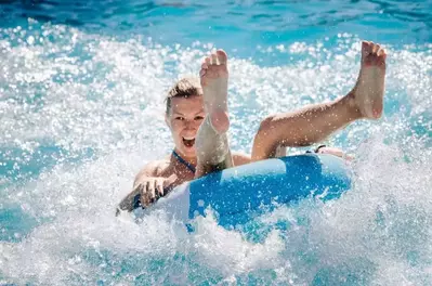 woman-at-a-waterpark