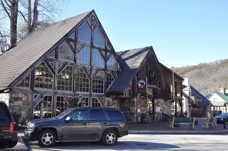 The Smoky Mountain Brewery in downtown Gatlinburg TN.