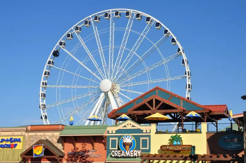 island in pigeon forge wheel