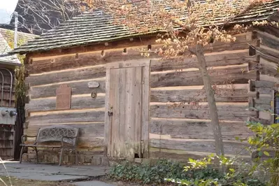 The Historic Ogle Cabin in Gatlinburg TN.