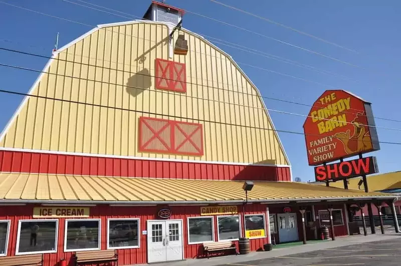 The Comedy Barn in Pigeon Forge.