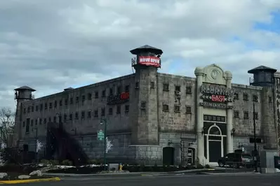 The Alcatraz East Crime Museum at The Island in Pigeon Forge TN.