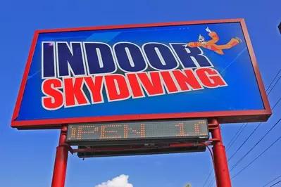 Flyaway Indoor Skydiving in Pigeon Forge.