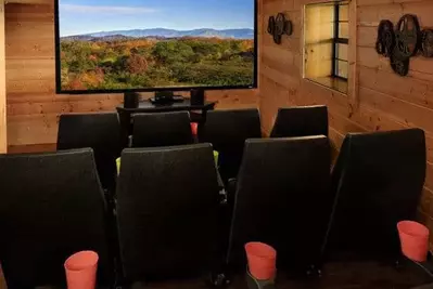 Cabin in Pigeon Forge Tn with home theater