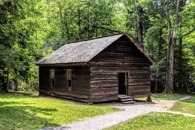 The Little Greenbrier School in the Smoky Mountains.