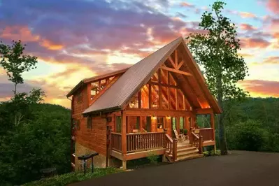 The Mountain Memories cabin near Gatlinburg.