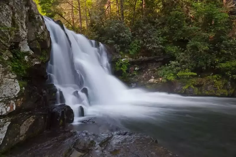 Abrams Falls in the Smoky Mountains National Park