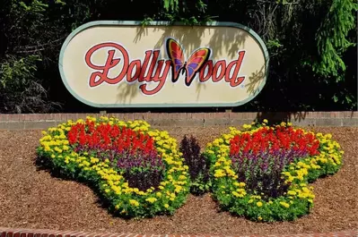 The Dollywood theme park, near our Great Smoky Mountain vacation rentals.
