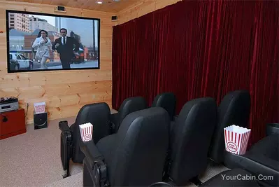 Home theater room