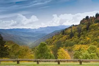 Newfound Gap in the Great Smoky Mountains National Park
