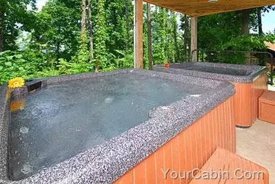 Timber Lodge hot tubs