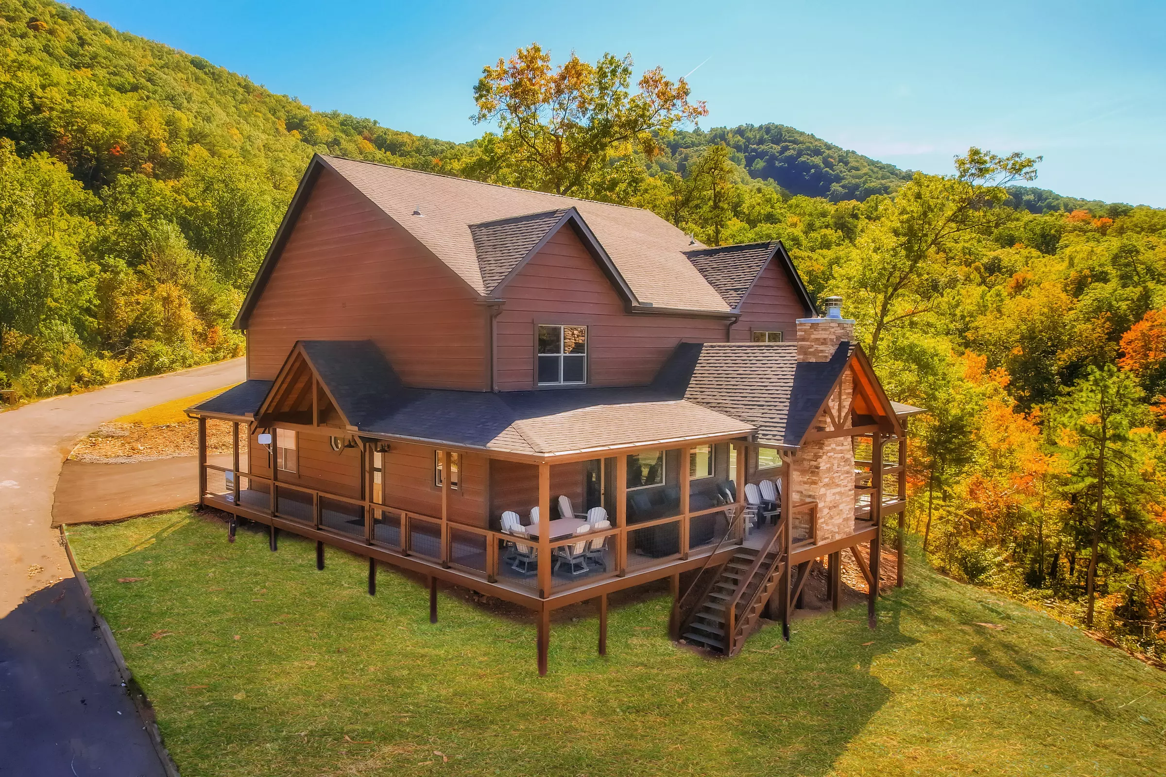 Grouse Mountain Lodge 5 Bedroom Sevierville Cabin Rental