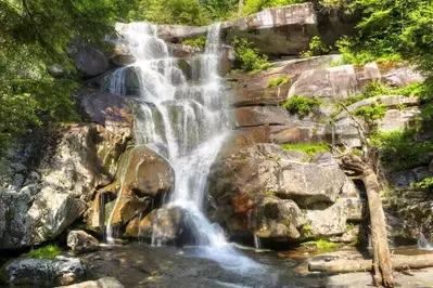 Ramsey Cascades in Smoky Mountains