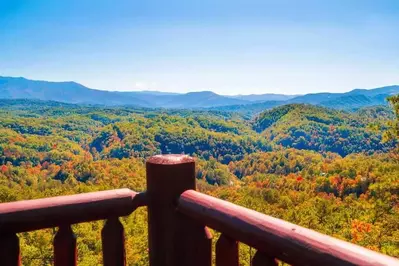 a Smoky Mountain Dream view of the mountains