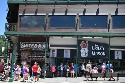 The Crazy Mason Milkshake Bar in Gatlinburg