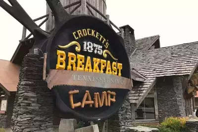Crockett's Breakfast Camp — one of the best breakfast places in Gatlinburg