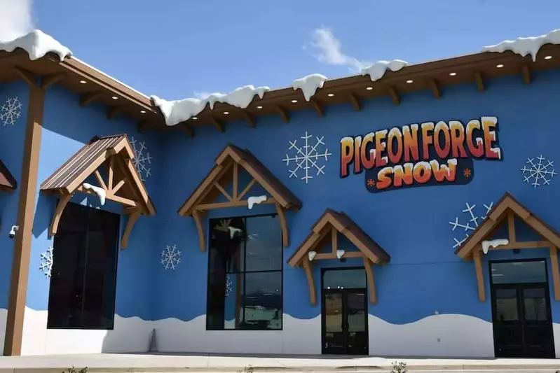 exterior of Pigeon Forge Snow