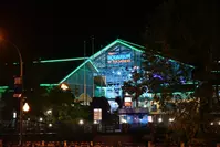 Ripley's Aquarium of the Smokies exterior at night