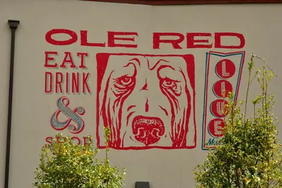 Ole Red sign on building
