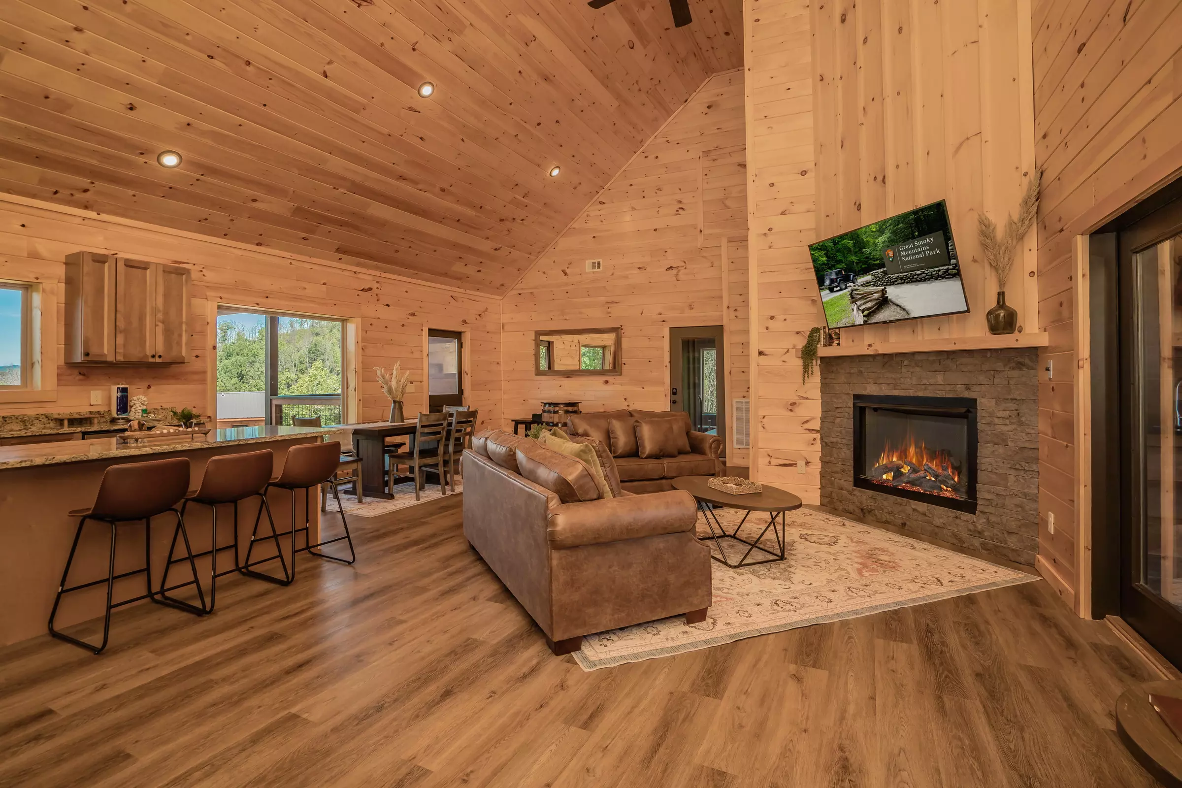 Smoky Mountain Vista - 2 Bedroom Sevierville Cabin Rental