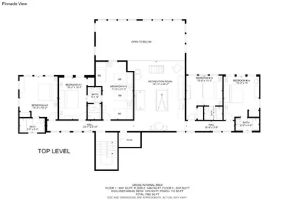 Pinnacle View Lodge 109