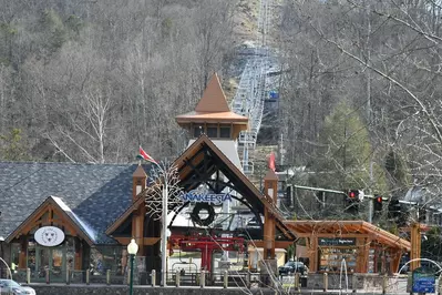 Anakeesta from the Parkway in winter