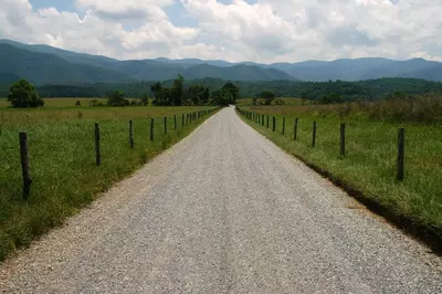 the cades cove loop is one of the best free things to do in Gatlinburg