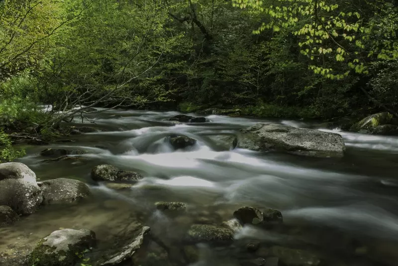 A Gatlinburg Mountain Top Splash