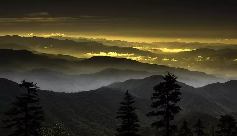 A Gatlinburg Mountain Top Splash