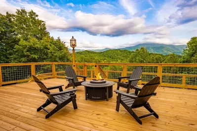 mountain vista cabin in the smokies