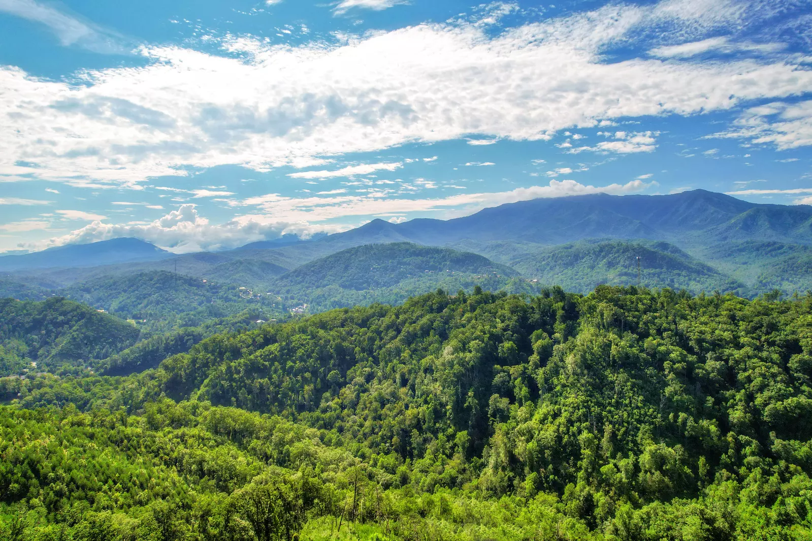 A Gatlinburg Mountain Top Splash