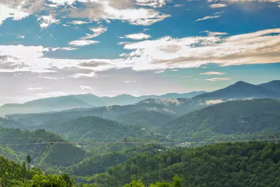 A Gatlinburg Mountain Top Splash
